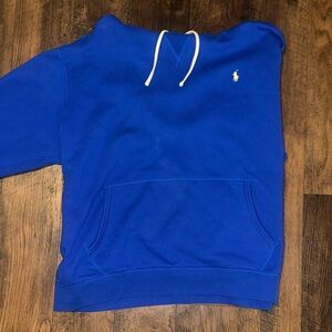 Ralph Lauren Royal Blue Hoodie with Logo